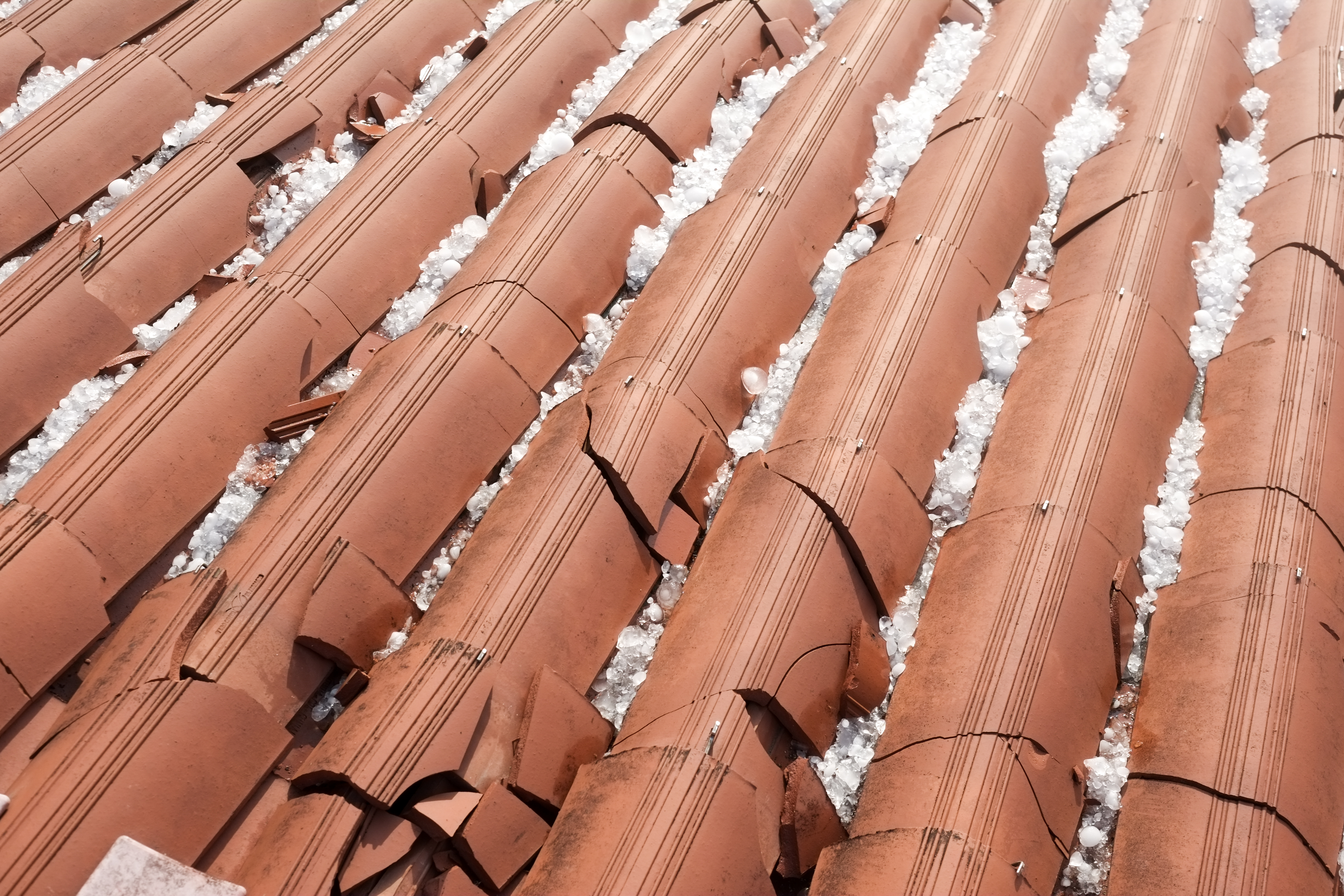 hail damage on roof